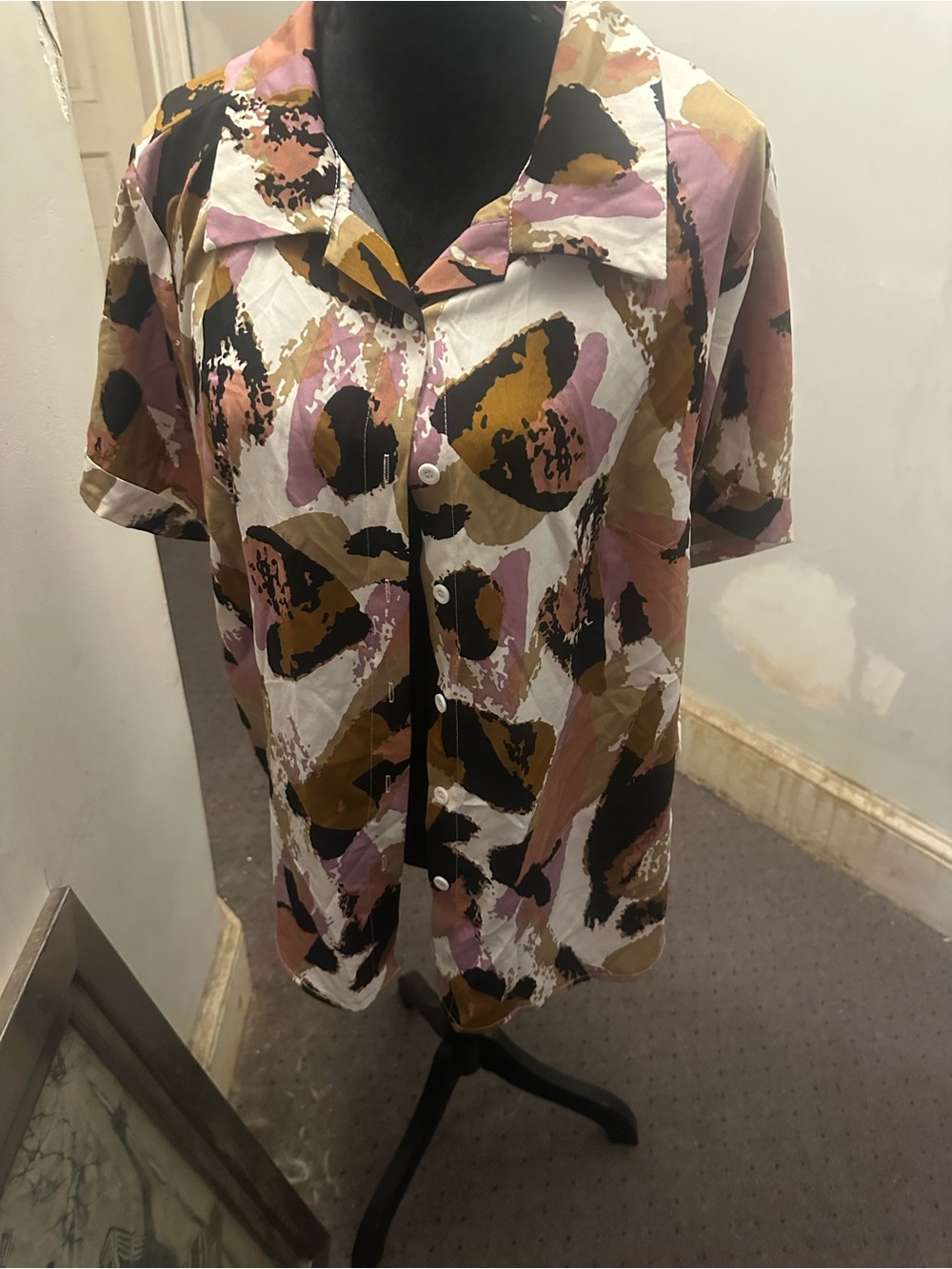 SHEIN 2 piece Multicolor Short Set Size 2XL